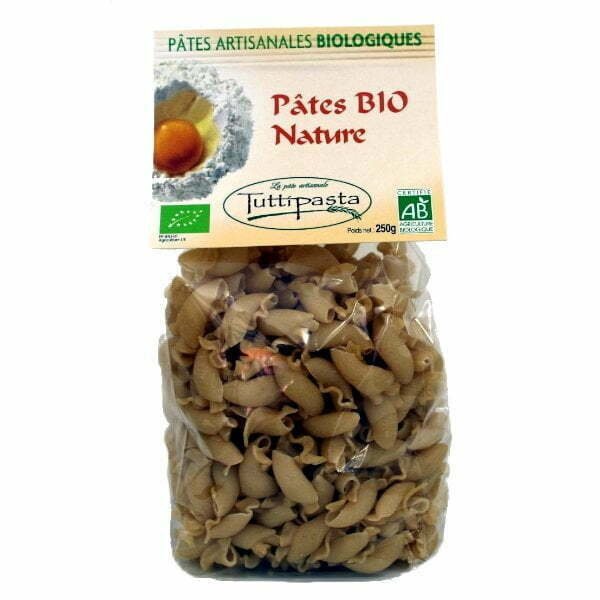 Pâtes artisanales Bio Nature de Tutti Pasta